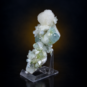 Apophyllite with White Stilbite Crystals – Natural Mineral Specimen