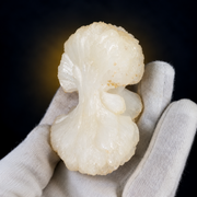 Natural White Heulandite Crystal Cluster – 150 g