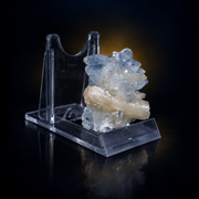 Natural Stilbite with Apophyllite Crystal Cluster – 30 g
