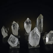 Natural Himalayan Quartz Mineral Specimen  8-Piece Lot, 1330 g