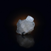 Apophyllite on White Quartz Crystal Specimen Natural Indian Mineral 130g