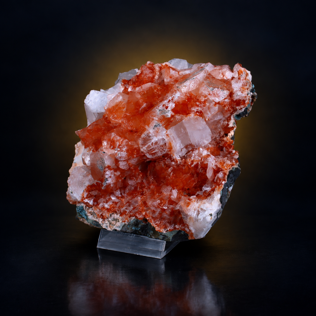 Natural Apophyllite with Stilbite Mineral Specimen – 680g
