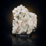 Green Apophyllite with Stilbite & Heulandite Crystal Specimen | 11×8×4 cm | 340g