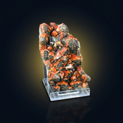 Red Amethyst with Hematite — “Alien” Formation · 600 g · 12 × 7 × 5 cm · India
