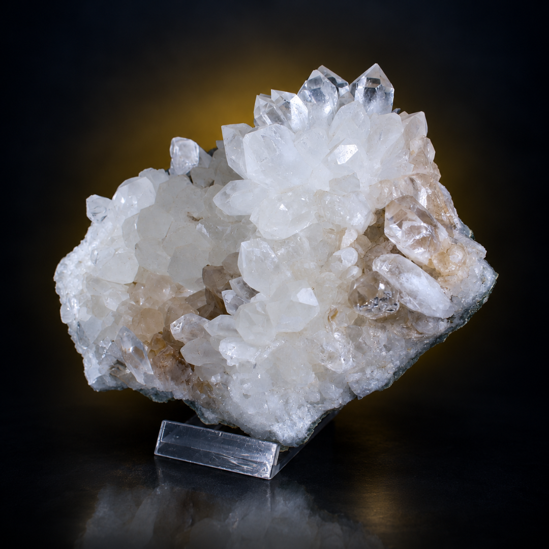 Natural Clear Quartz Crystal Specimen – 1000 g
