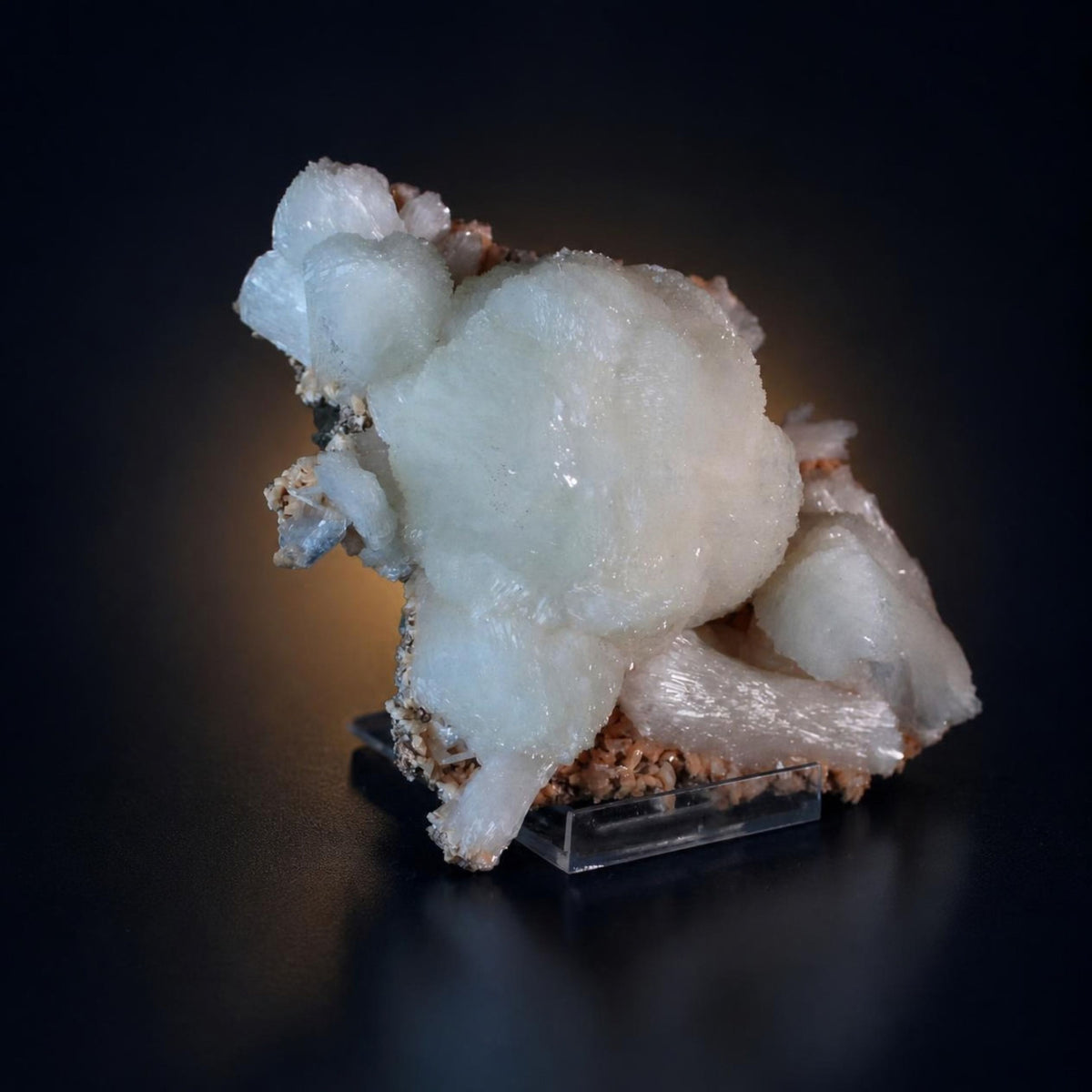 Natural Stilbite Heulandite Mineral Specimen 20 × 17 × 7 cm 1150 g