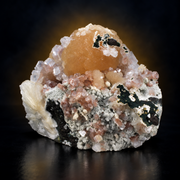 Natural Heulandite &amp; Stilbite Crystals on Chalcedony – 1500g