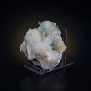 Natural Green Apophyllite with Stilbite & Scolecite Crystal Specimen – 600 gm | 11 × 10 × 5 cm