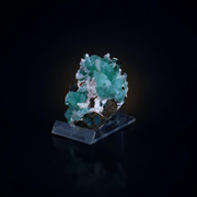 Fluorapophyllite-(K) Green Apophyllite with Stilbite | Collector Mineral | 110g