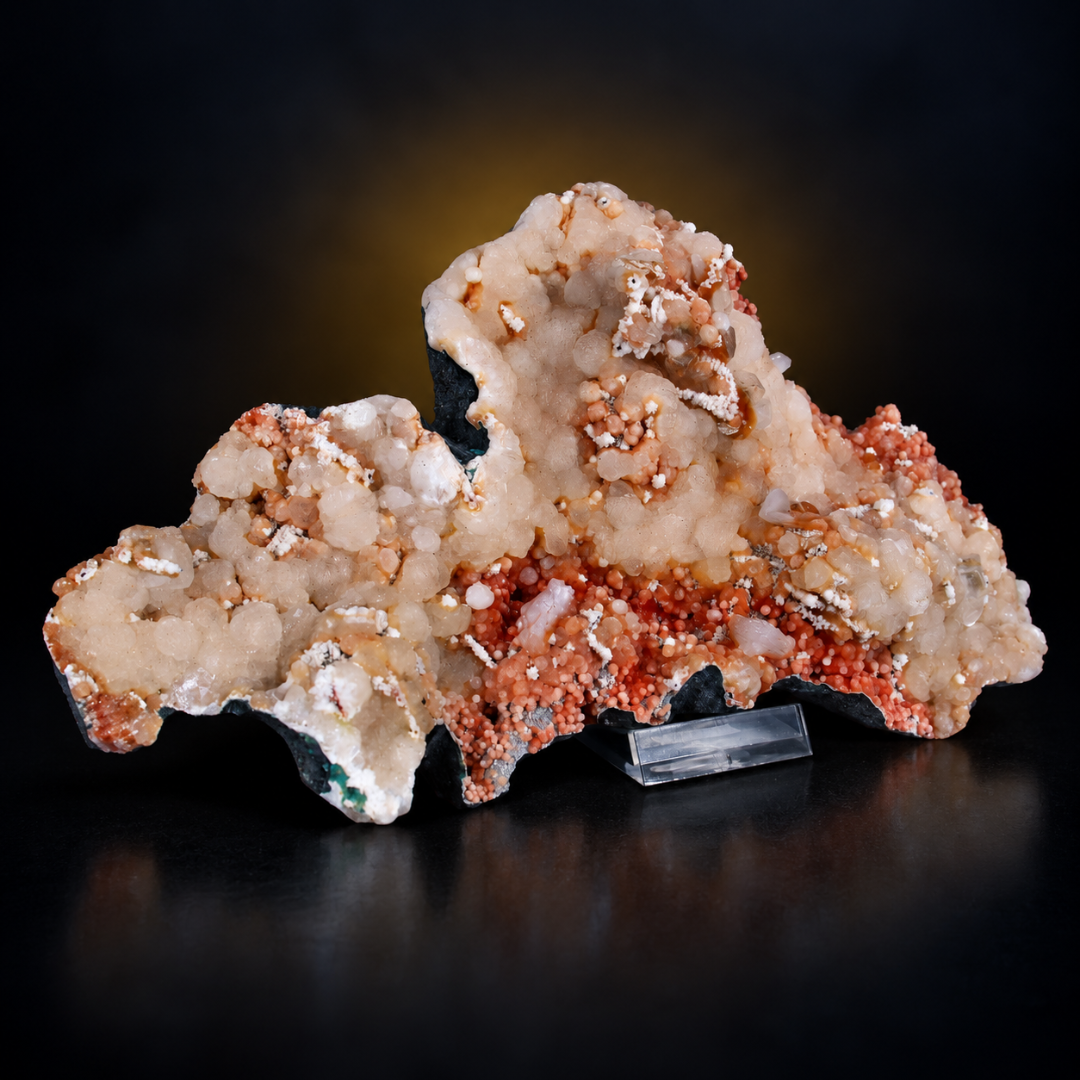Natural Stilbite with Heulandite – Mineral Specimen