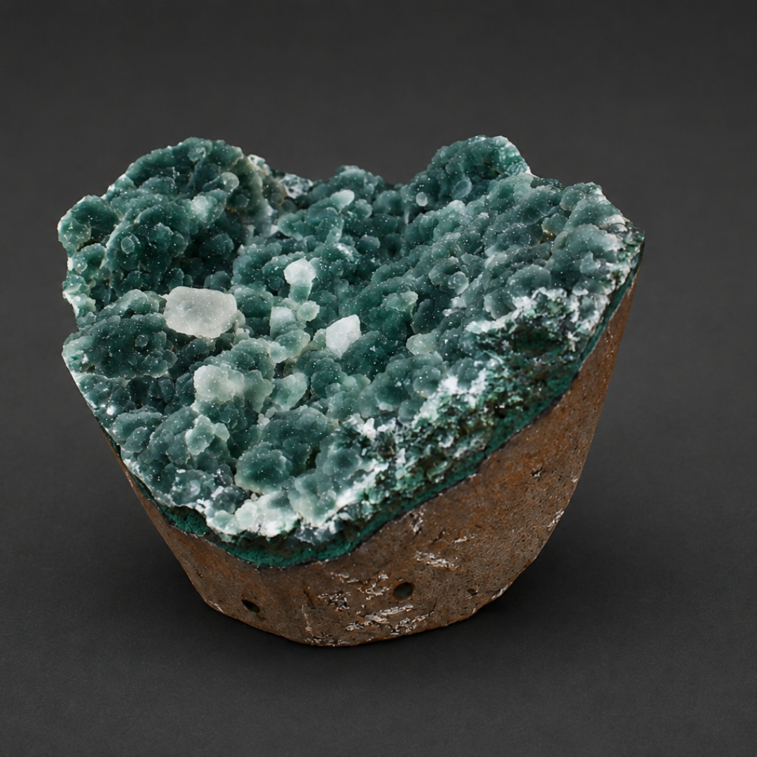 Chalcedony specimen — India, 550 g.