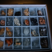 Mixed Apophyllite Stilbite Heulandite Calcite & amp Quartz Crystal Lot – 32 Pieces