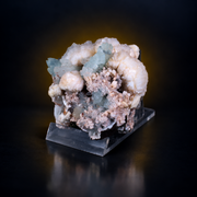 Natural Green Apophyllite with Heulandite Mineral Specimen – 150g