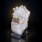 Clear Quartz with Calcite – Natural Mineral Specimen