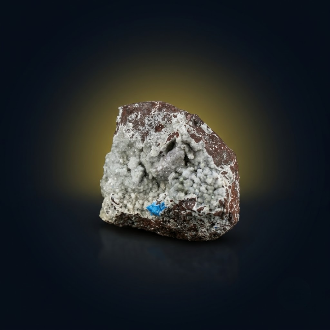 Natural Cavansite Crystal Matrix – Mineral Specimen from India
