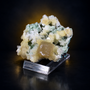 Natural Stilbite with Calcite Mineral Specimen – 120g