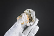 Apophyllite and Quartz specimen — India.
