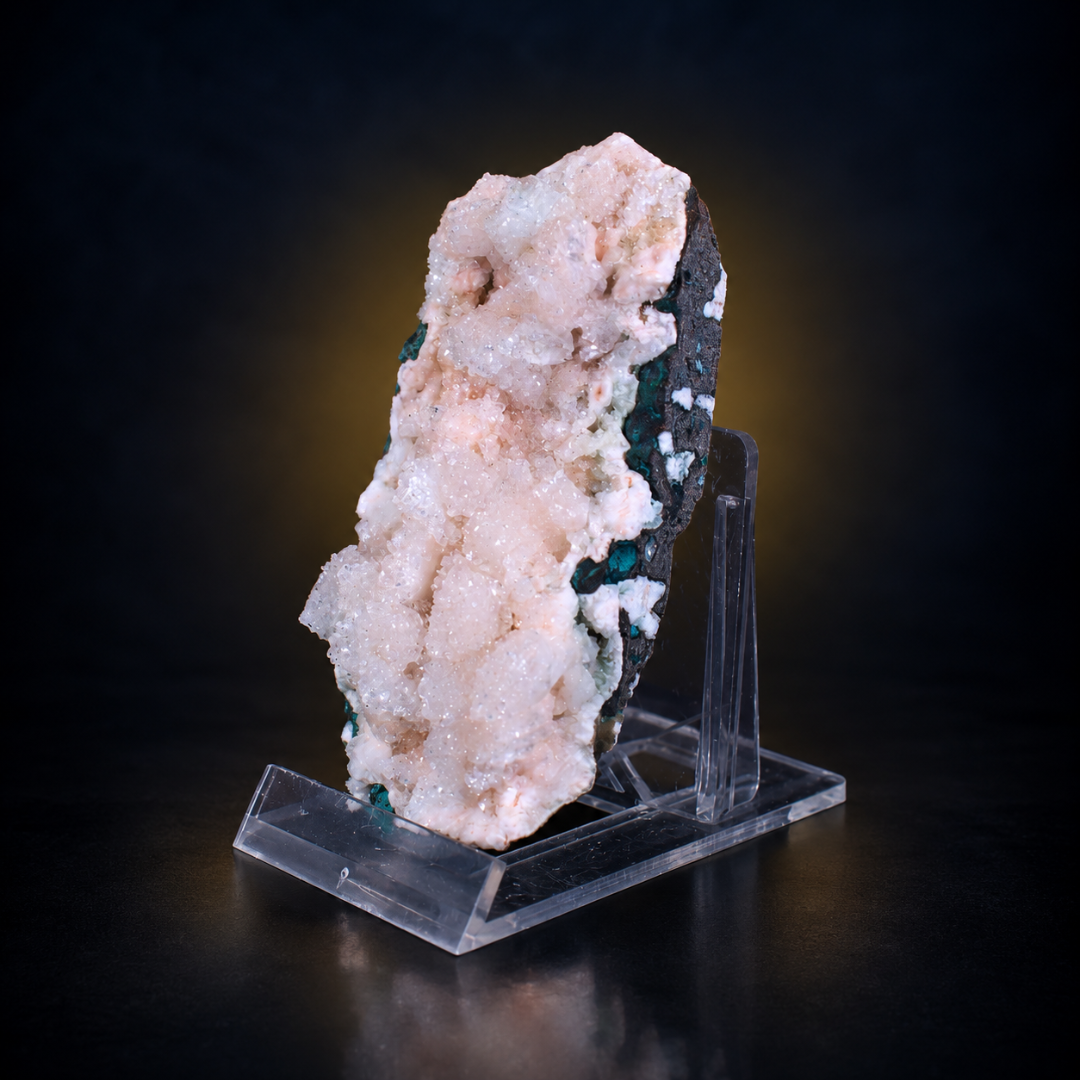 Natural Stilbite with Heulandite Crystal Specimen – 120g