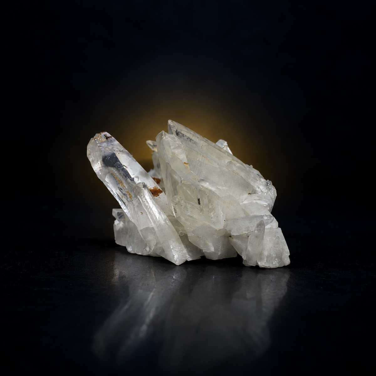Himalayan Quartz Pointed Crystal Cluster 8×4×7 cm | 200g
