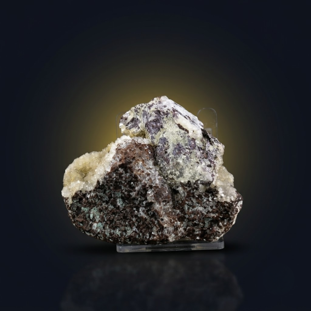 Natural Cavansite Crystal Matrix – Mineral Specimen from India