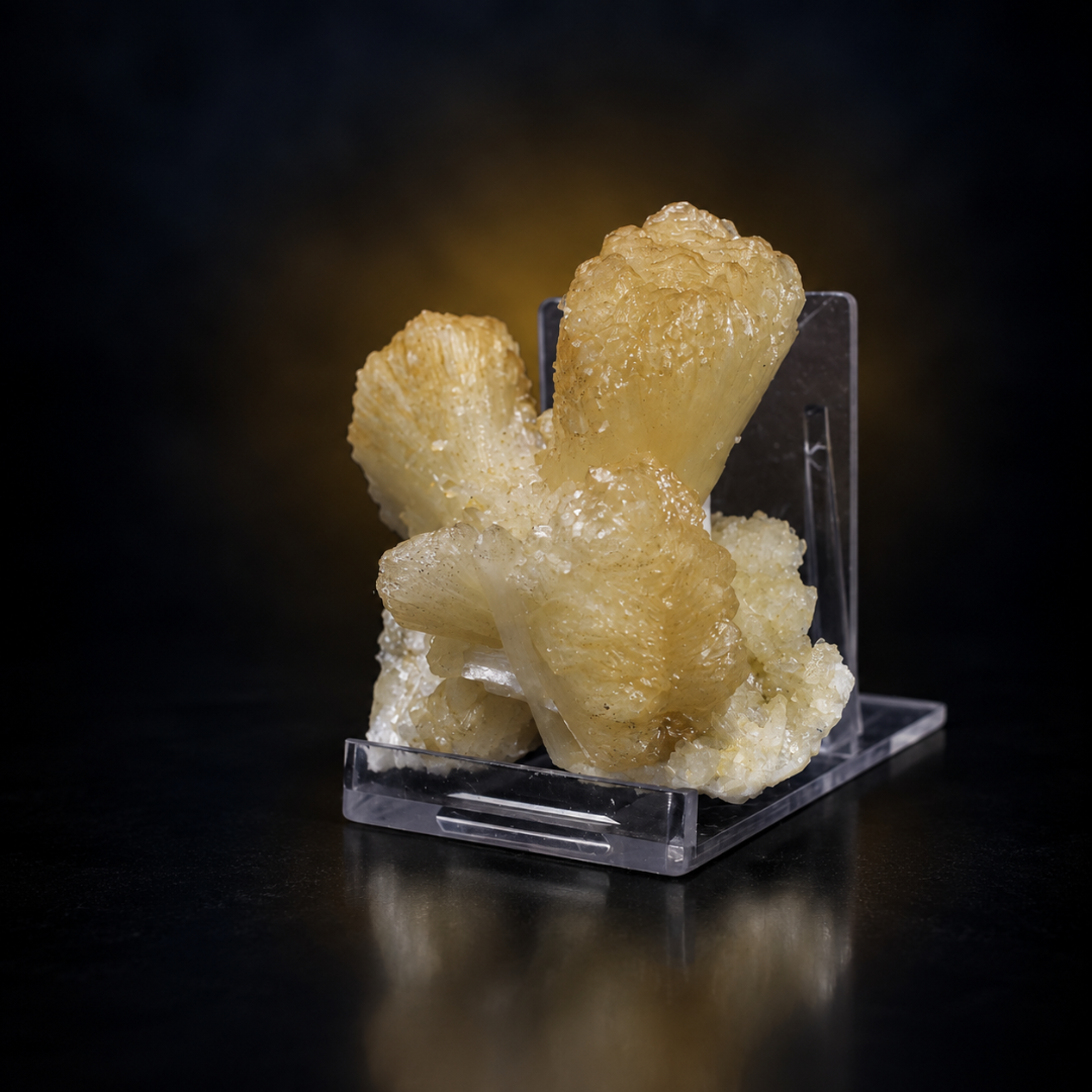 Natural Stilbite Mineral Specimen – 80g
