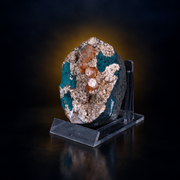 Natural Red Calcite with Heulandite Mineral Specimen – 120g