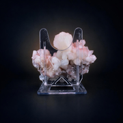 Natural Pink Stilbite Crystal Cluster  13 × 10 × 5 cm 300 g