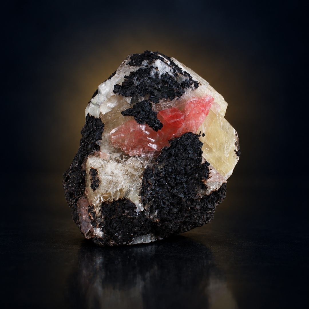 Natural Calcite Crystal Specimen – India