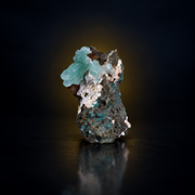 Green Apophyllite on Matrix · 90 g · 8 × 5 × 3 cm · India