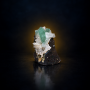 Natural Green Apophyllite with Stilbite and Heulandite Matrix – 70 g