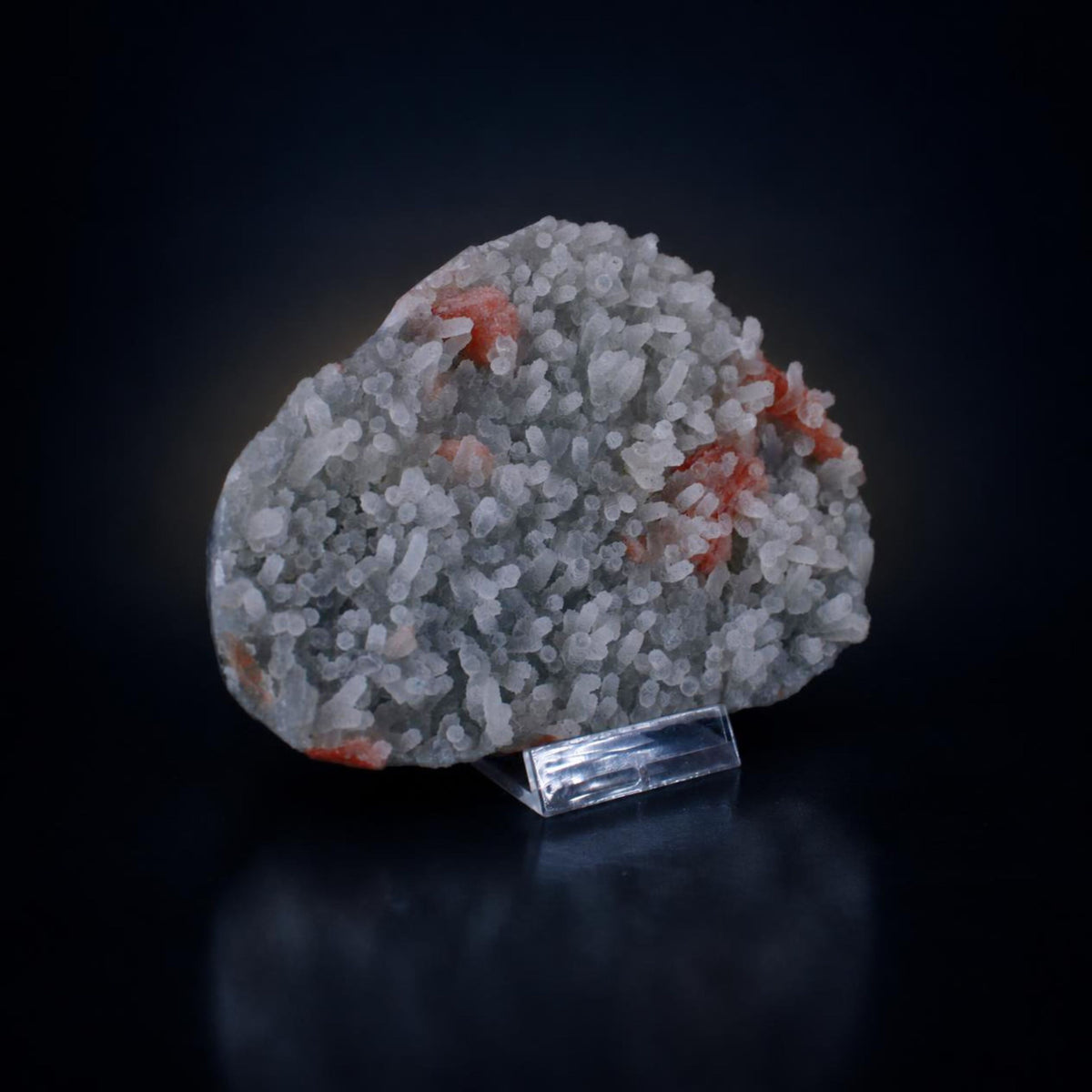 Natural Chalcedony Crystal Matrix Mineral Specimen from India 310 gm 13 × 9 × 2 cm
