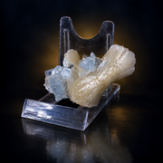Natural Stilbite with Apophyllite Crystal Cluster – 40 g