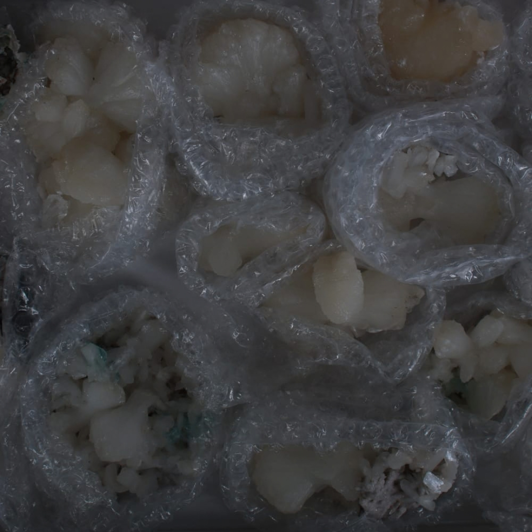 Natural Stilbite with Heulandite Crystal Lot – 14 Pieces from India
