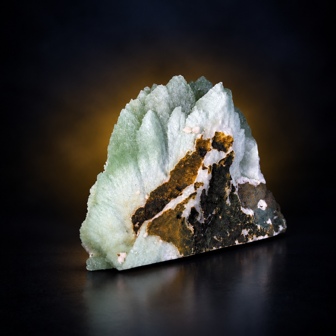 Natural Green Apophyllite Crystal Specimen – 190g