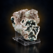 Natural Apophyllite with Stilbite – Mineral Crystal Specimen