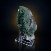 Natural Green Chlorite Himalayan Quartz Crystal – Mineral Specimen from India