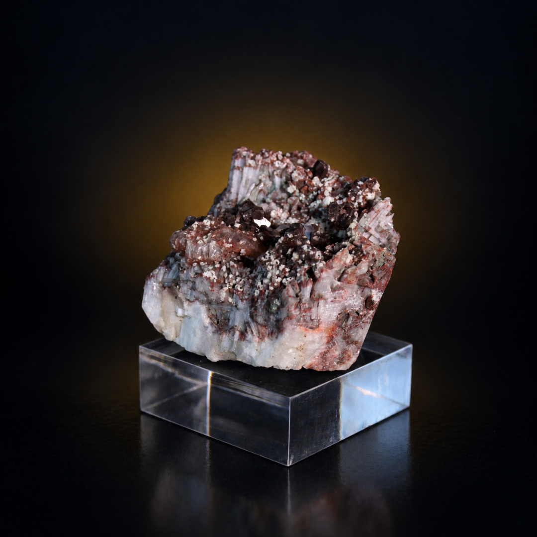 Natural Heulandite Crystal – Mineral Specimen from India