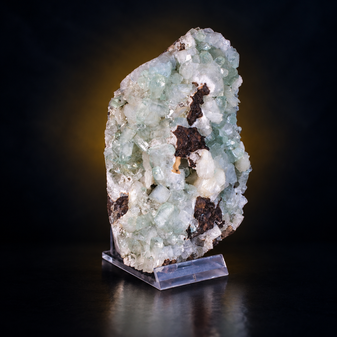 Natural Green Apophyllite Crystal Specimen – 470 g