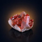 Natural Red Hematoid Quartz Mineral Specimen 11 × 11 × 7 cm, 500 g