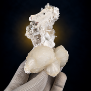Natural Stilbite with Heulandite Crystal Cluster – 230 g