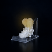 Natural Stilbite with Apophyllite Crystal Cluster