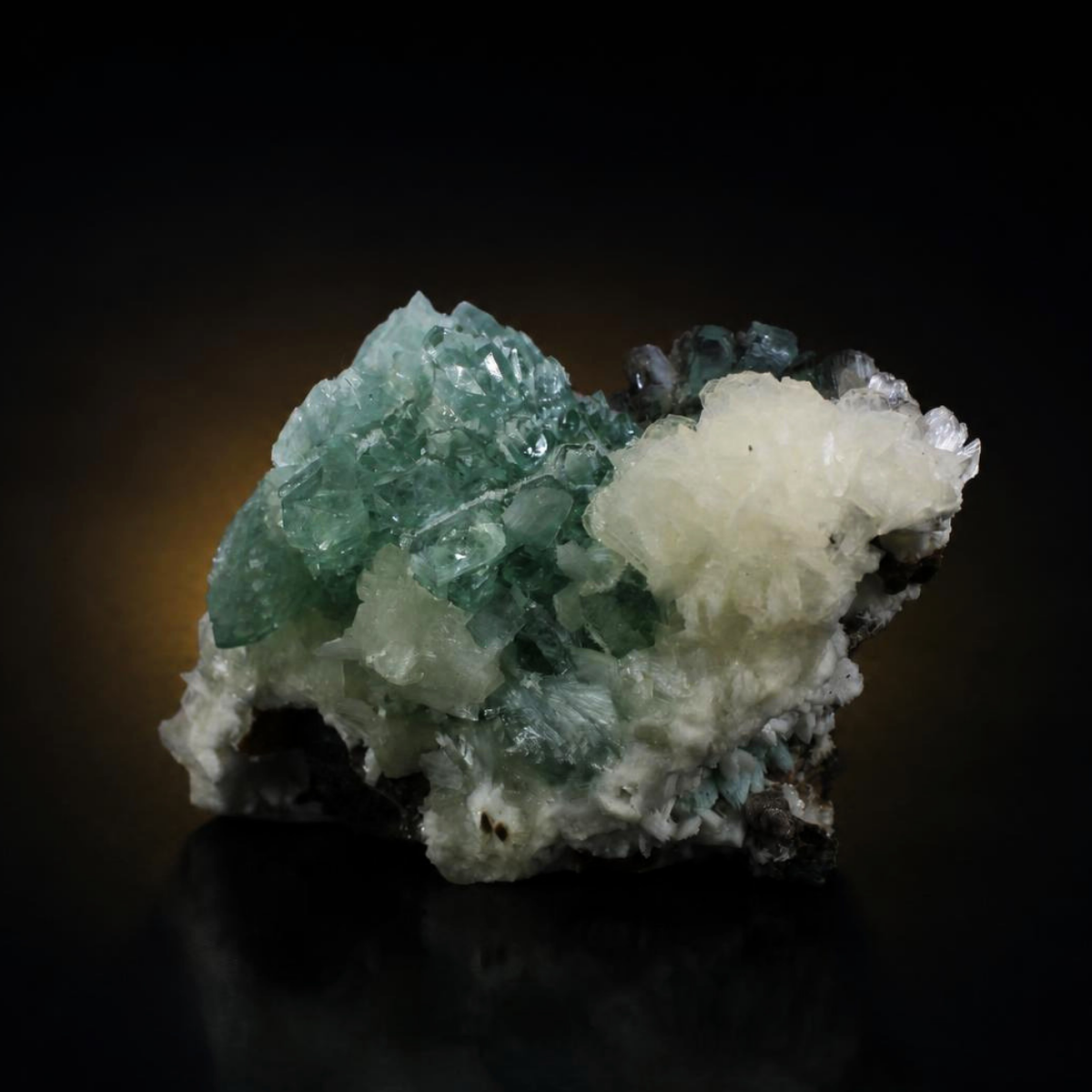 Apophyllite with Stilbite – Natural Mineral Specimen