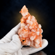 Natural Orange Stilbite Crystal Cluster – 150 g