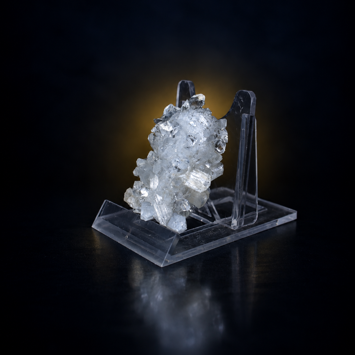Natural Apophyllite with Stilbite Crystal Cluster – 40 g