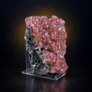 Apophyllite with Stilbite on Gray Matrix · 370 g · 9 × 9 × 6 cm