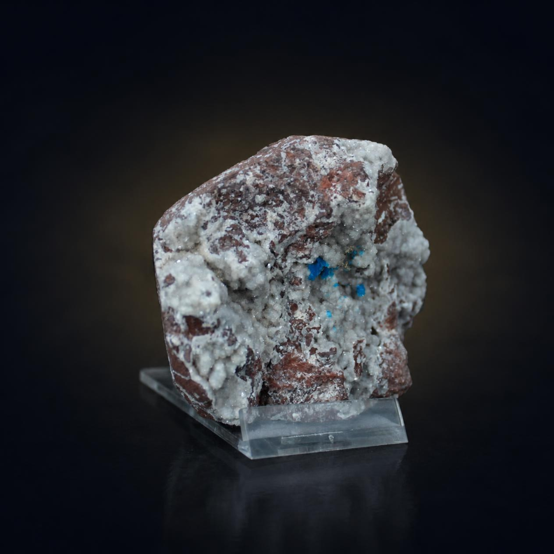 Natural Cavansite Crystal Matrix – Mineral Specimen from India