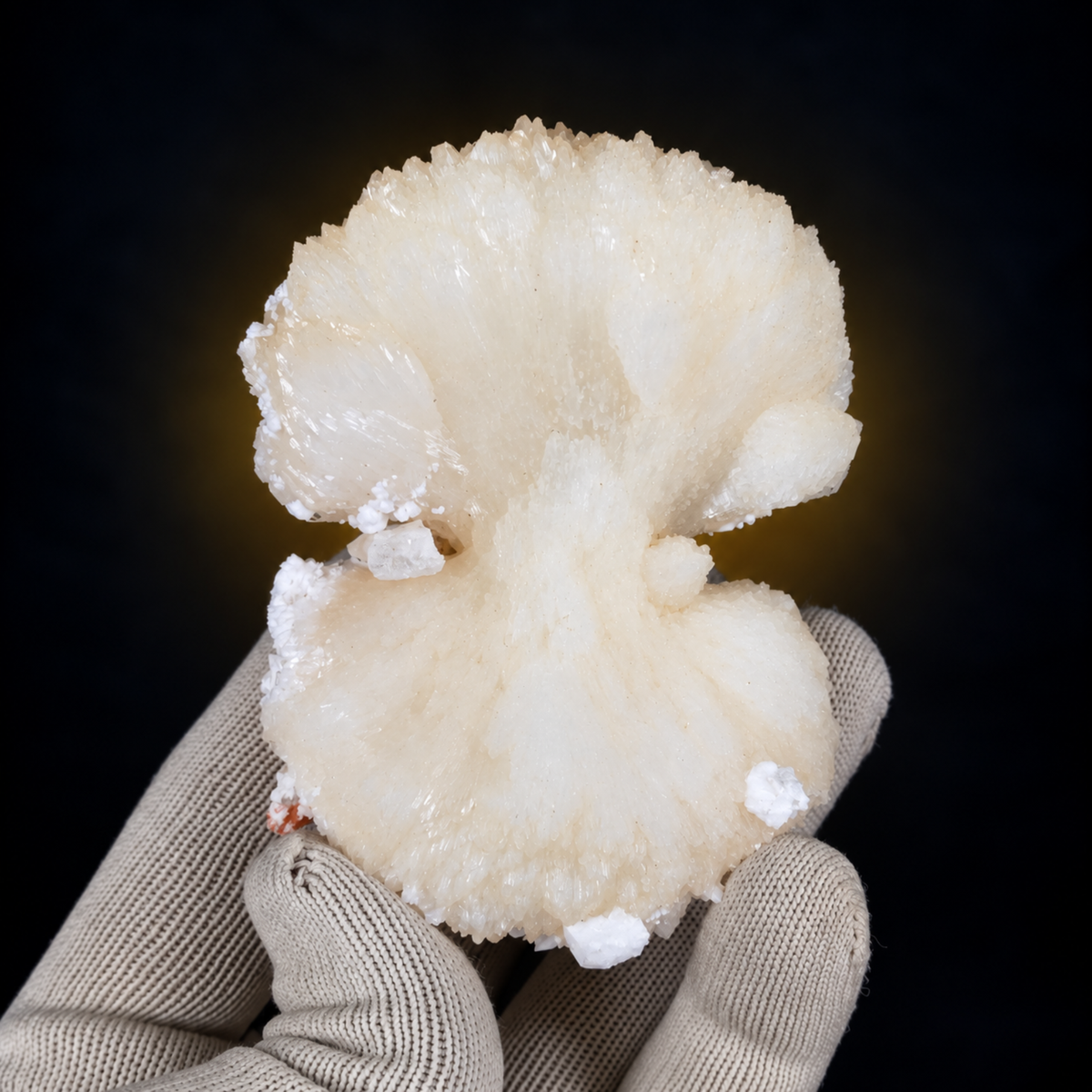 Natural Stilbite with Heulandite Crystal Cluster – 50 g
