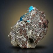 Natural Cavansite Matrix Mineral Specimen from India