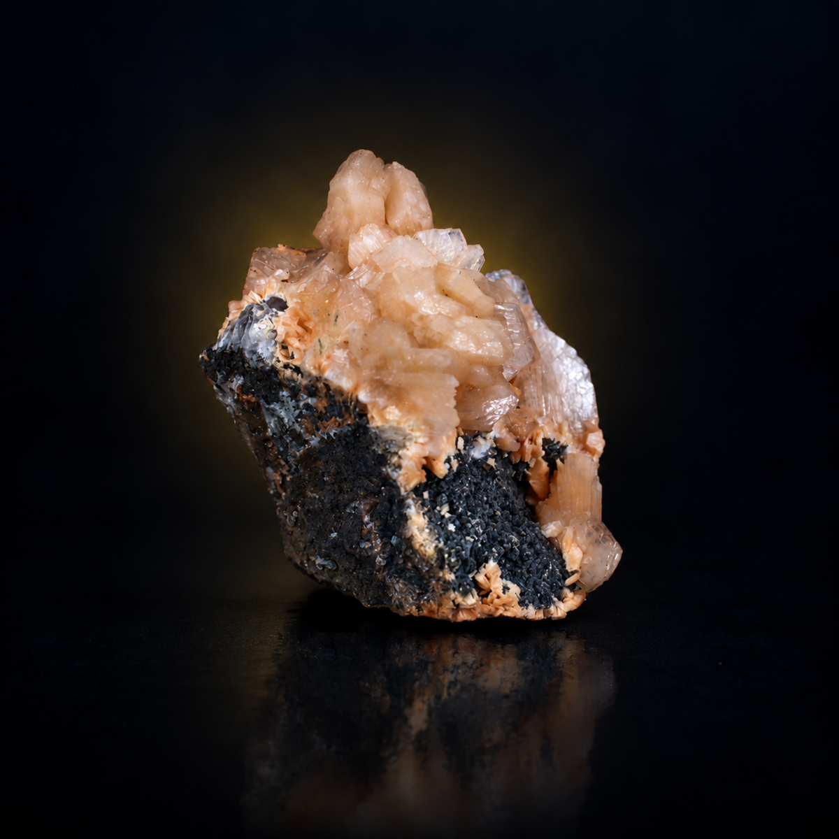 Stilbite on Heulandite Crystal Cluster | 7×5×3 cm | 140g