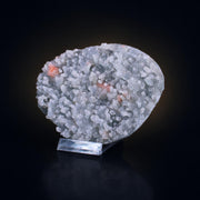 Natural Chalcedony Crystal Matrix Mineral Specimen from India 370 gm 13 × 10 × 2 cm